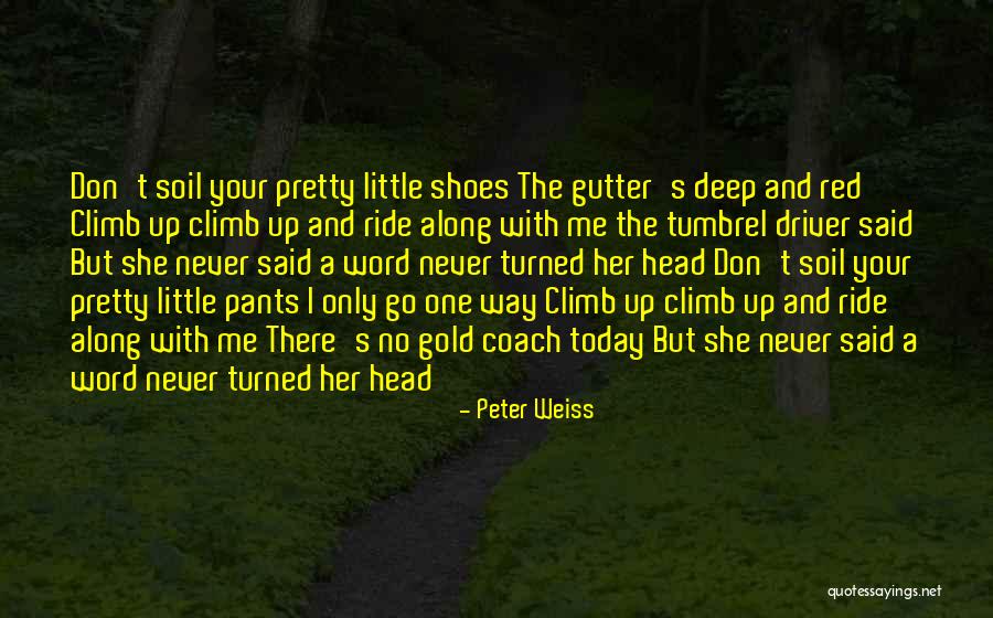Times Tick Tocking Quotes By Peter Weiss Times Tick Tocking Quotes By Peter Weiss