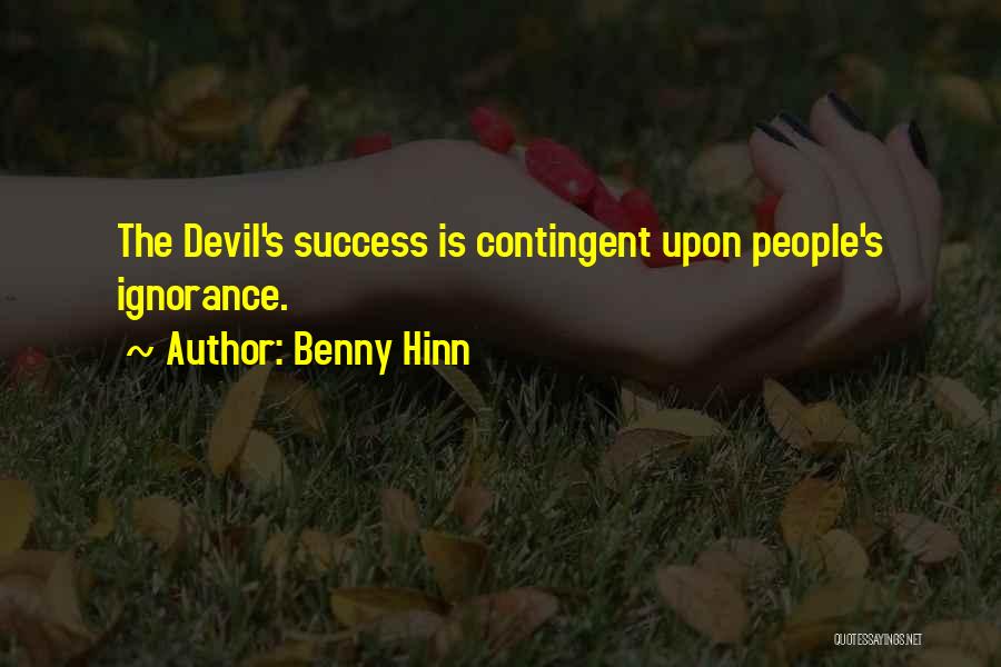 Timesink Quotes By Benny Hinn