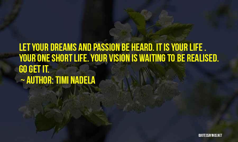 Timi Nadela Quotes 243165