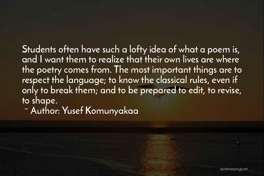 Timmerman Elementary Quotes By Yusef Komunyakaa