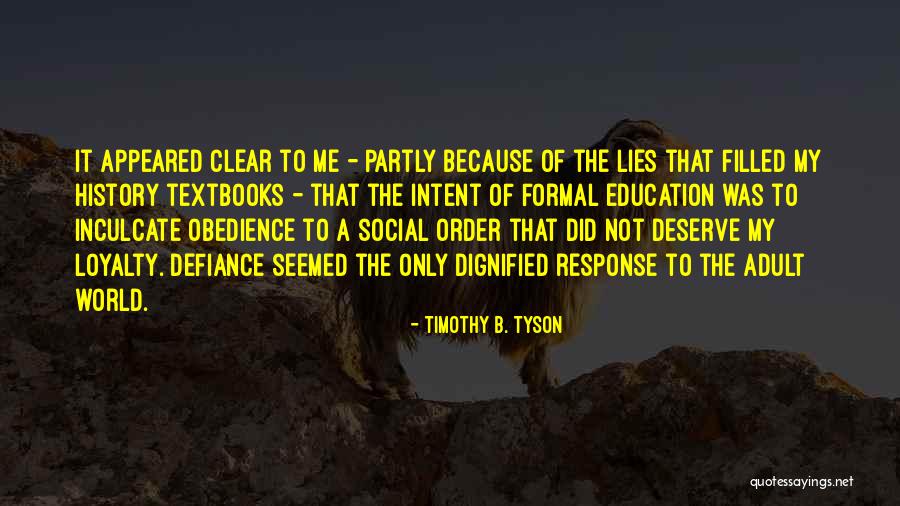 Timothy B. Tyson Quotes 680312