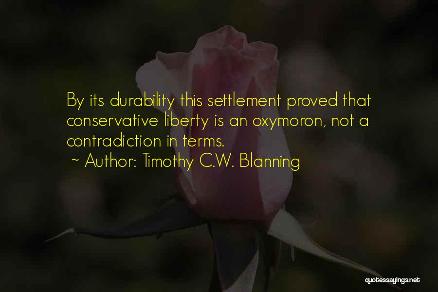 Timothy C.W. Blanning Quotes 1050508