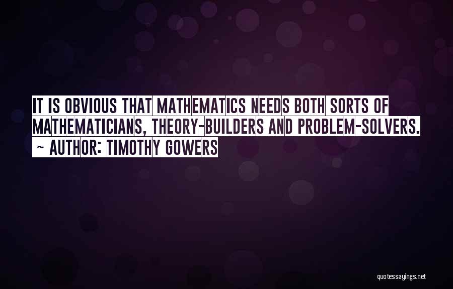 Timothy Gowers Quotes 1332530