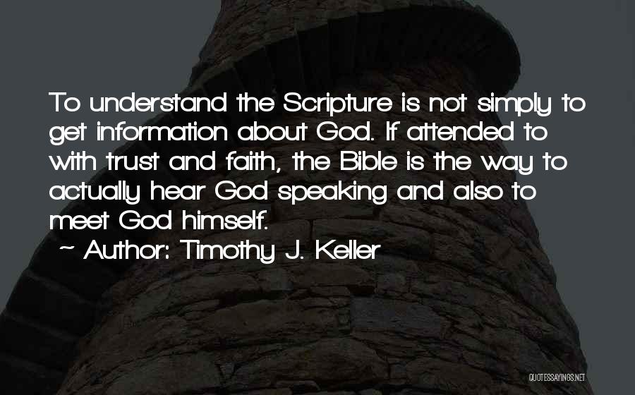 Timothy J. Keller Quotes 220224