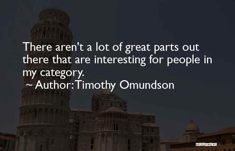 Timothy Omundson Quotes 2235638