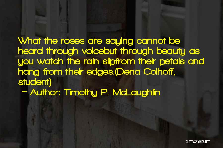 Timothy P. McLaughlin Quotes 814232