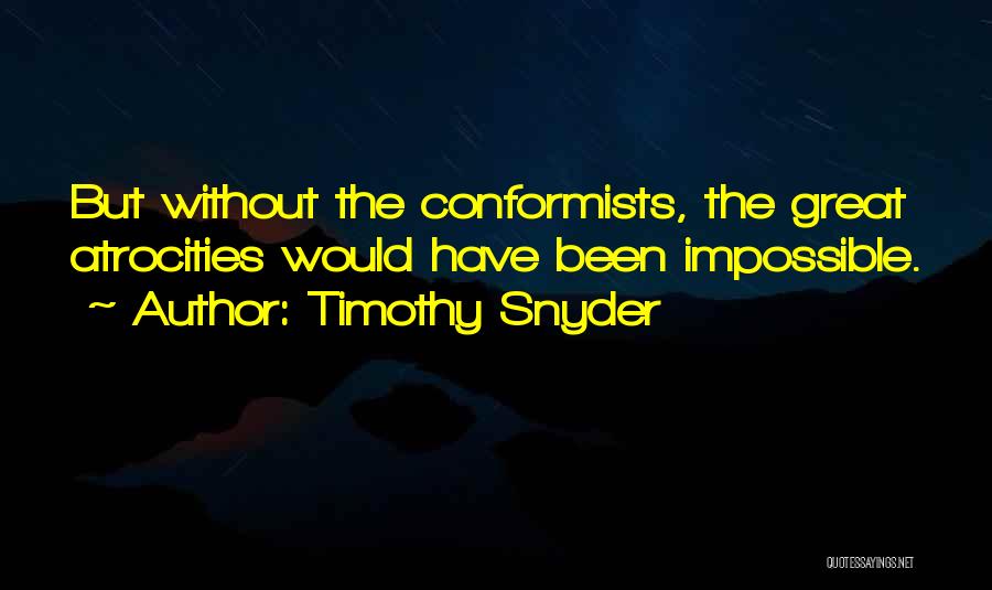 Timothy Snyder Quotes 1824813