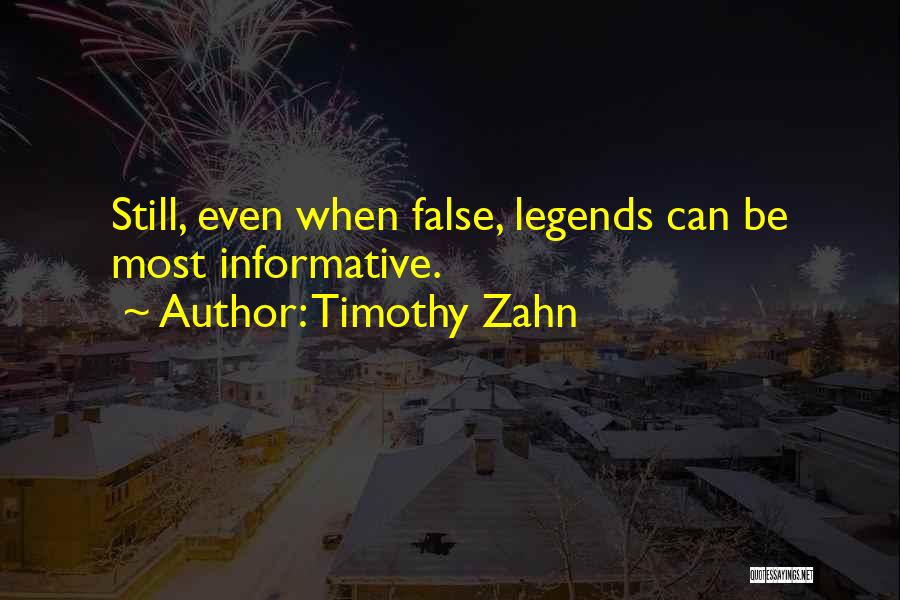 Timothy Zahn Quotes 618697
