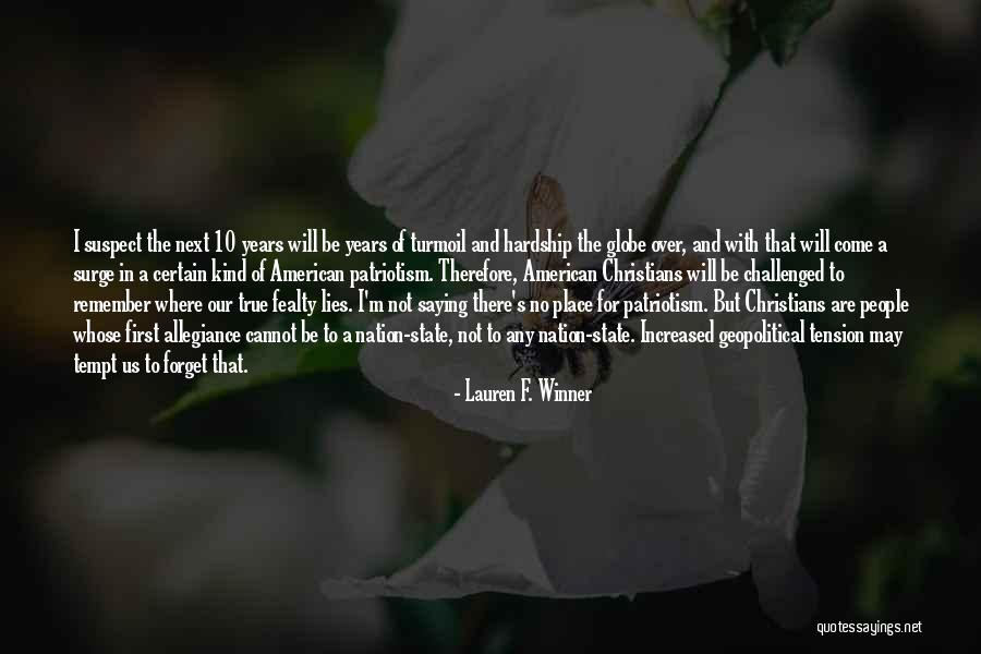 Timrod Park Quotes By Lauren F. Winner Timrod Park Quotes By Lauren F. Winner