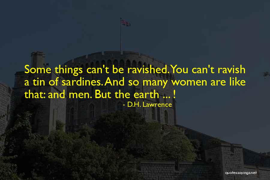 Tin Can Quotes By D.H. Lawrence
