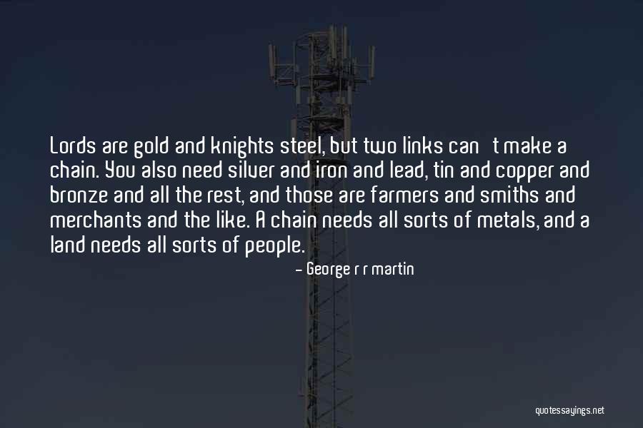 Tin Can Quotes By George R R Martin