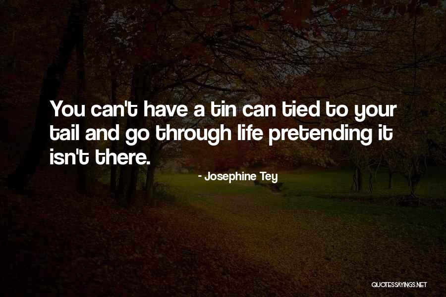 Tin Can Quotes By Josephine Tey