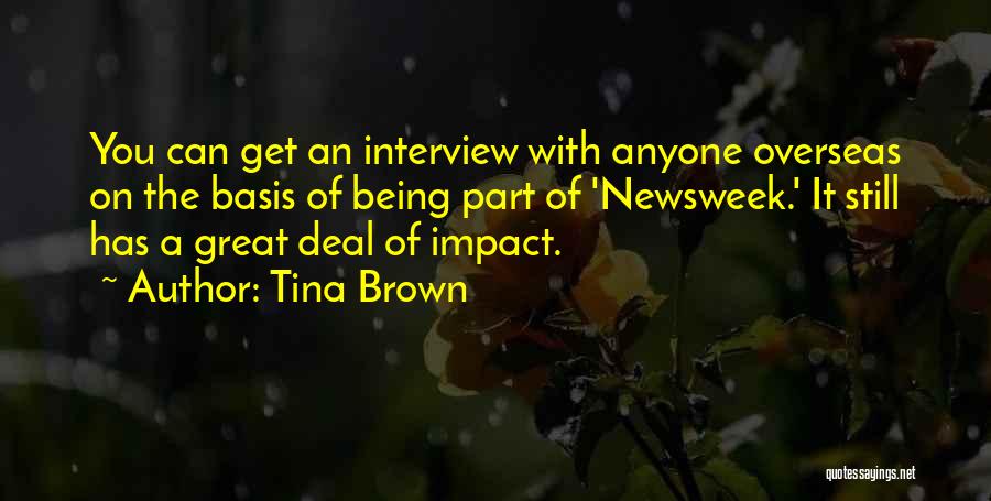 Tina Brown Quotes 1570176