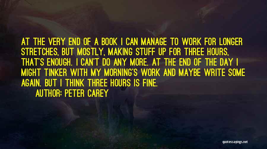 Tinker Quotes By Peter Carey