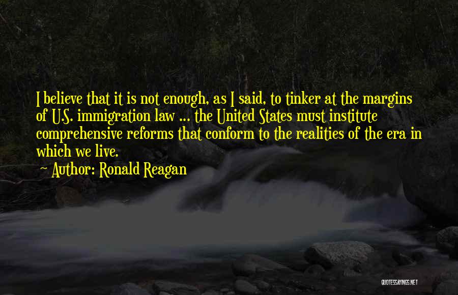 Tinker Quotes By Ronald Reagan