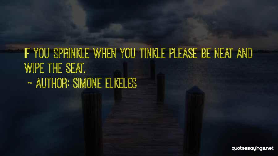 Tinkle Quotes By Simone Elkeles