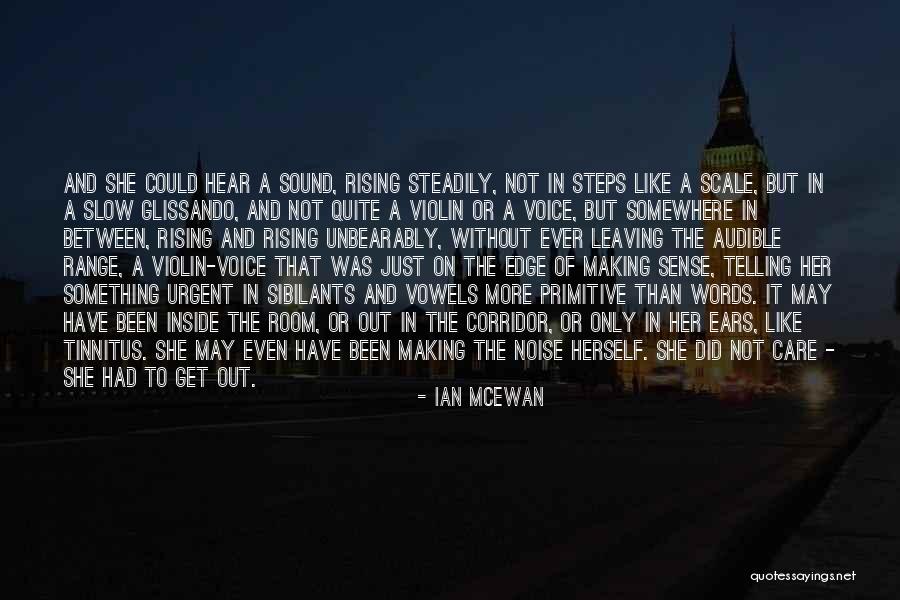Tinnitus Quotes By Ian McEwan Tinnitus Quotes By Ian McEwan