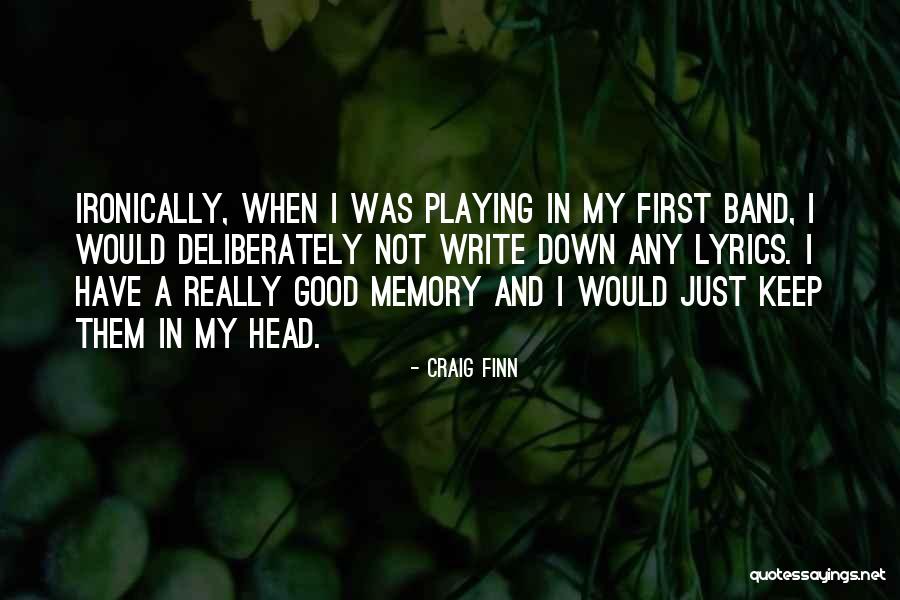 Tinuviel Poem Quotes By Craig Finn Tinuviel Poem Quotes By Craig Finn