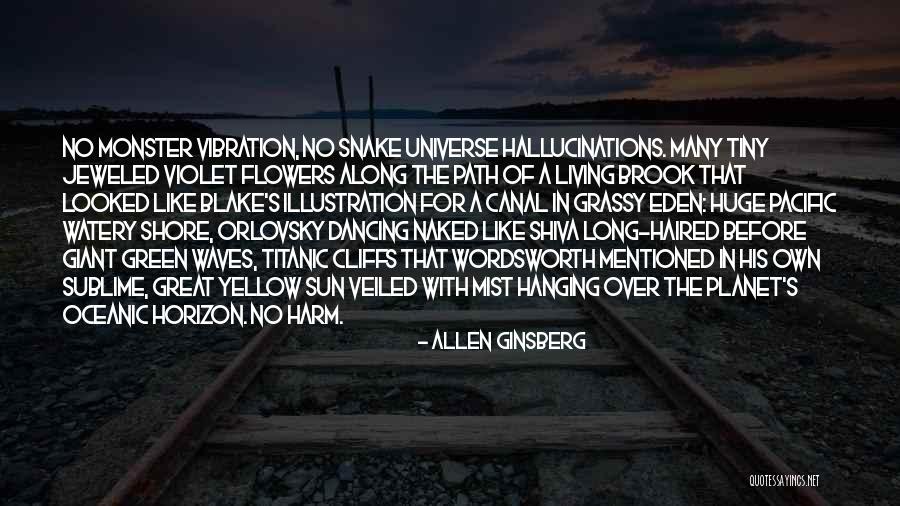 Tiny Flowers Quotes By Allen Ginsberg