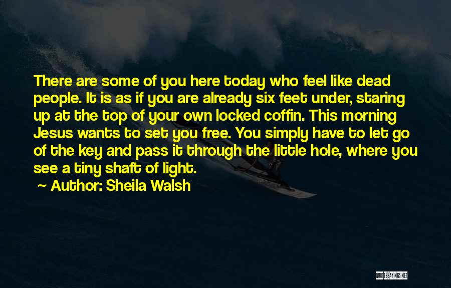 Tiny Little Feet Quotes By Sheila Walsh