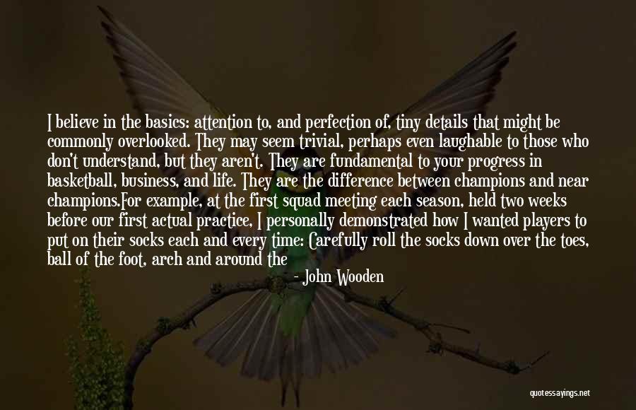 Tiny Toes Quotes By John Wooden Tiny Toes Quotes By John Wooden