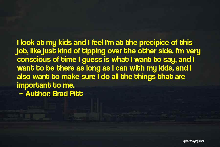 Tipping Quotes By Brad Pitt