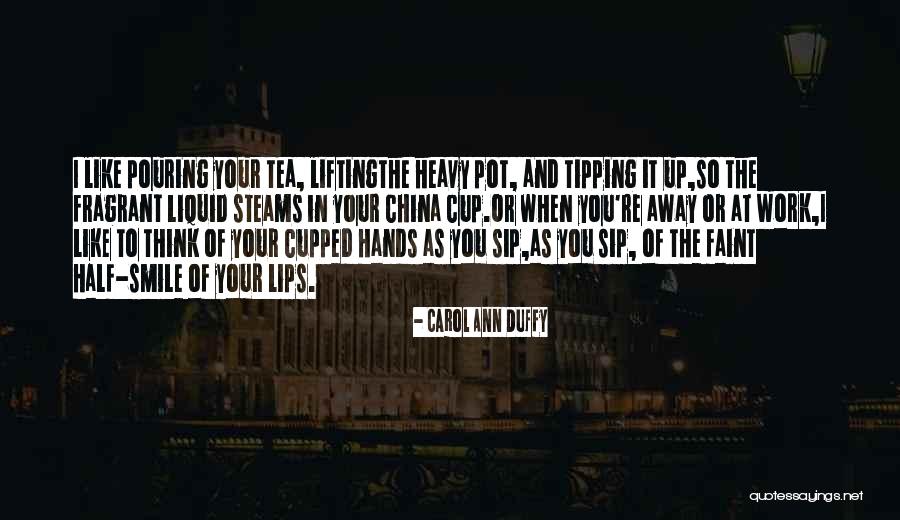 Tipping Quotes By Carol Ann Duffy