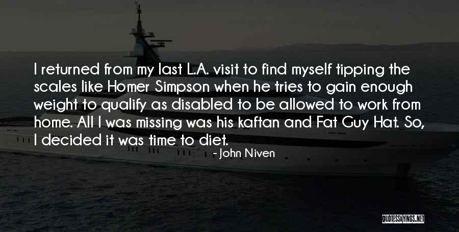 Tipping Quotes By John Niven