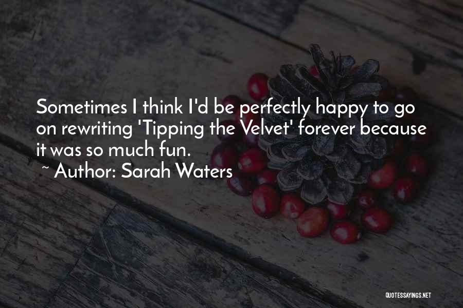 Tipping Quotes By Sarah Waters