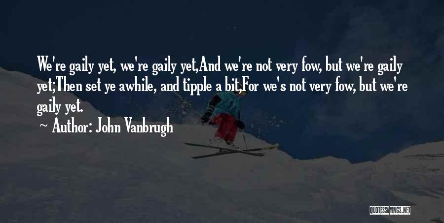 Tipple Quotes By John Vanbrugh