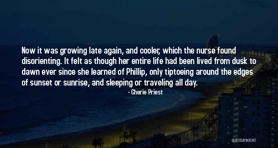 Tiptoeing Quotes By Cherie Priest Tiptoeing Quotes By Cherie Priest