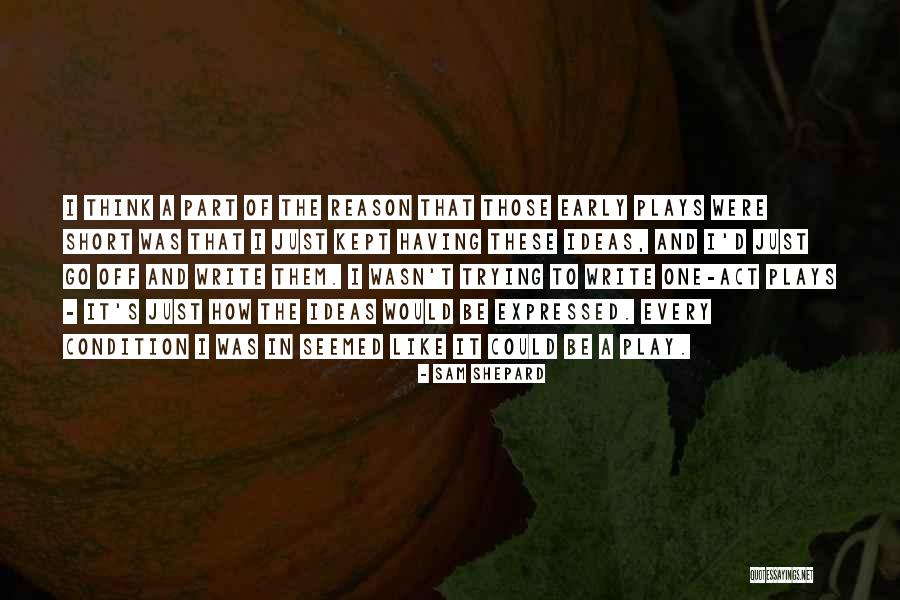 Tiravanija Quotes By Sam Shepard Tiravanija Quotes By Sam Shepard