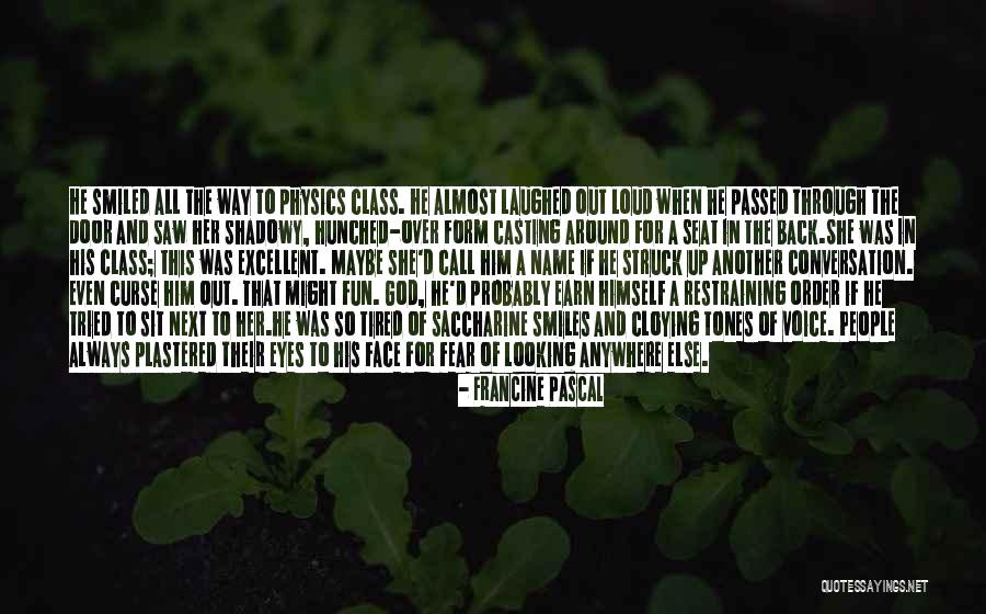 Tired From School Quotes By Francine Pascal Tired From School Quotes By Francine Pascal