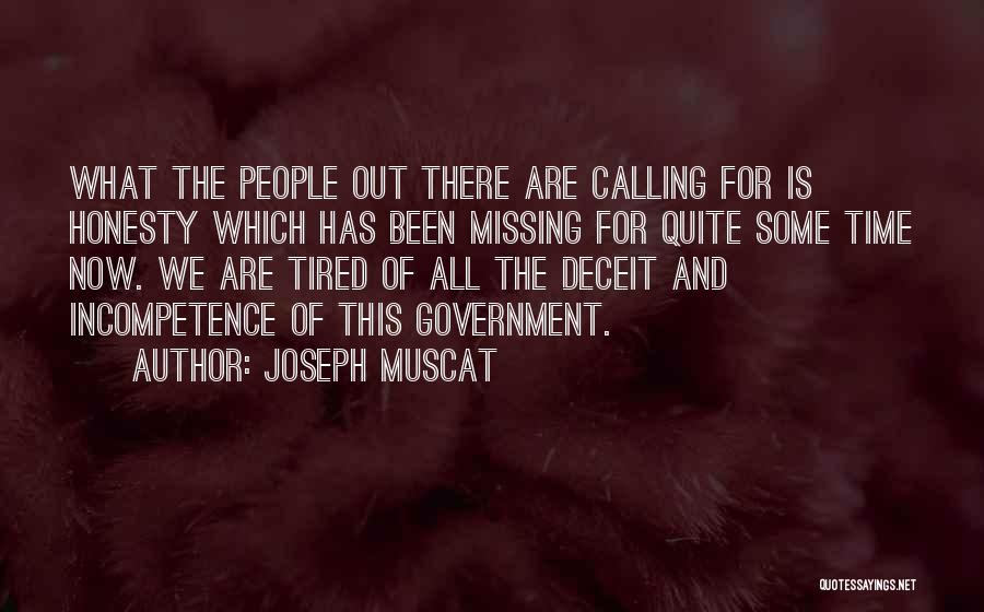 Tired Of Missing You Quotes By Joseph Muscat