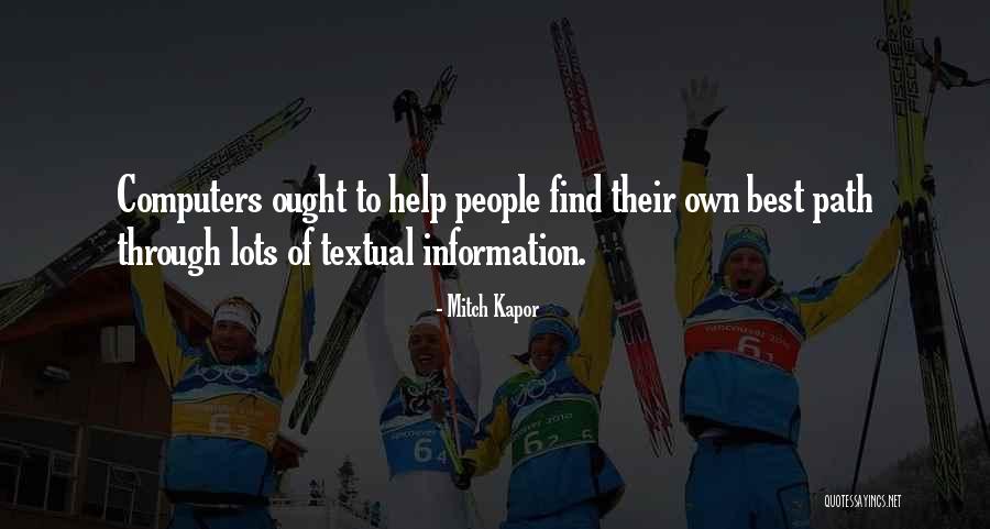 Tiroides Quotes By Mitch Kapor Tiroides Quotes By Mitch Kapor