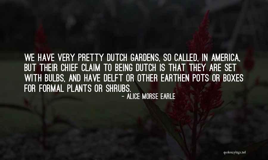 Tirosh Nightmare Quotes By Alice Morse Earle