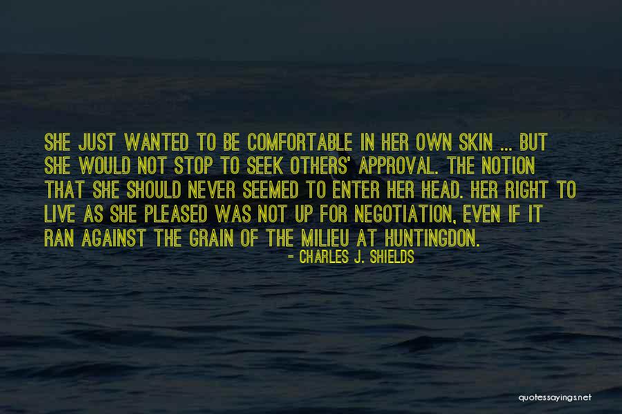Tishana Mtg Quotes By Charles J. Shields Tishana Mtg Quotes By Charles J. Shields