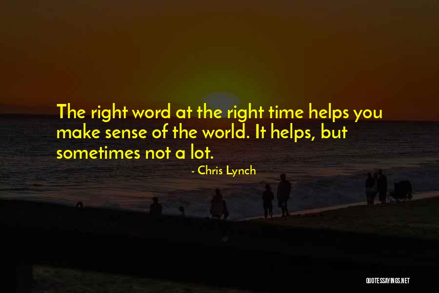 Tishanna Williams Quotes By Chris Lynch Tishanna Williams Quotes By Chris Lynch