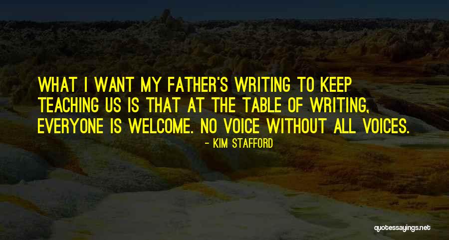 Tishara Nelson Quotes By Kim Stafford Tishara Nelson Quotes By Kim Stafford