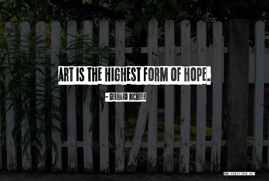Tishauna Wilson Quotes By Gerhard Richter