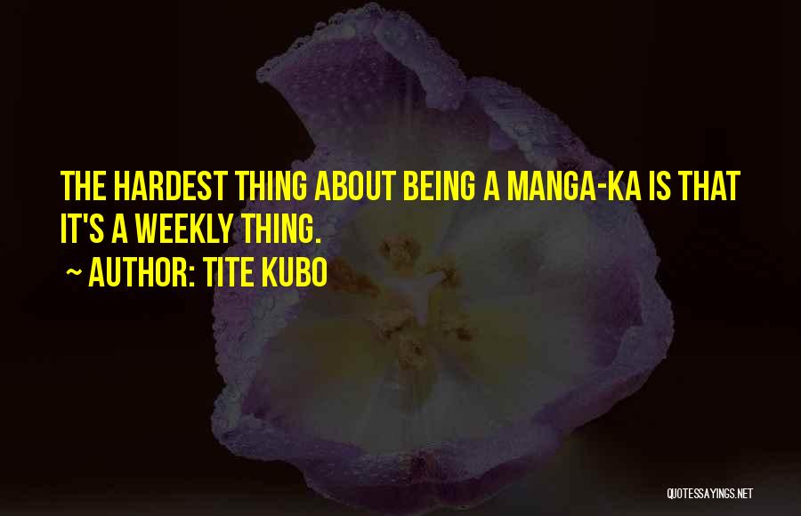 Tite Kubo Quotes 888519