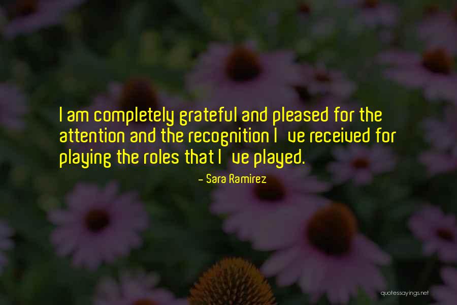 Titek Usa Quotes By Sara Ramirez