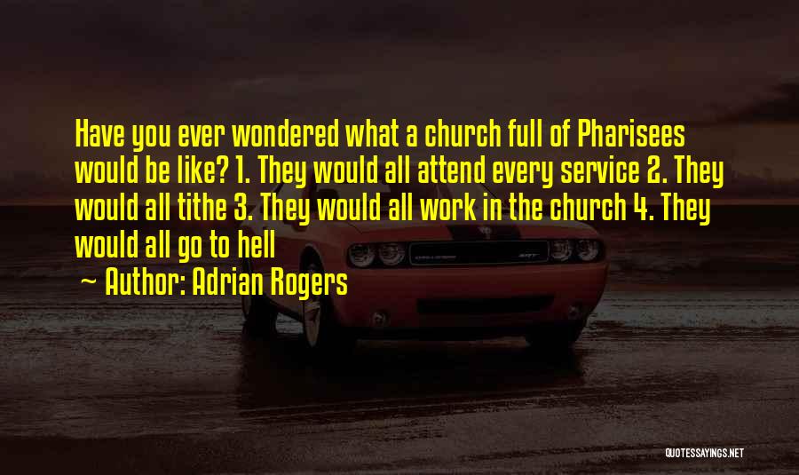 Tithe Quotes By Adrian Rogers
