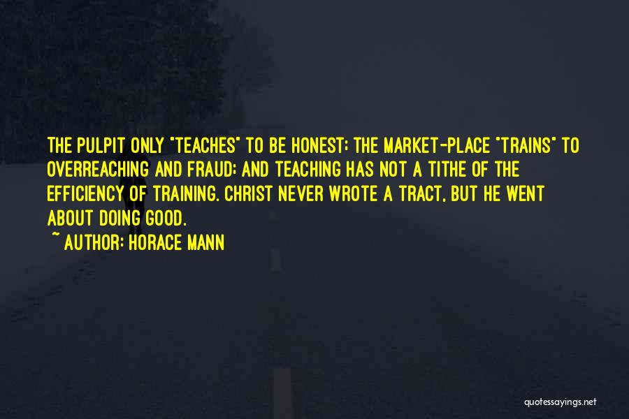 Tithe Quotes By Horace Mann