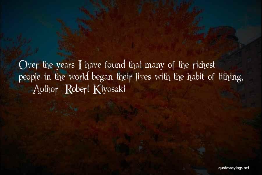 Tithing Quotes By Robert Kiyosaki