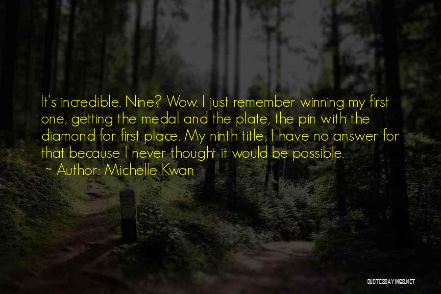 Title Nine Quotes By Michelle Kwan