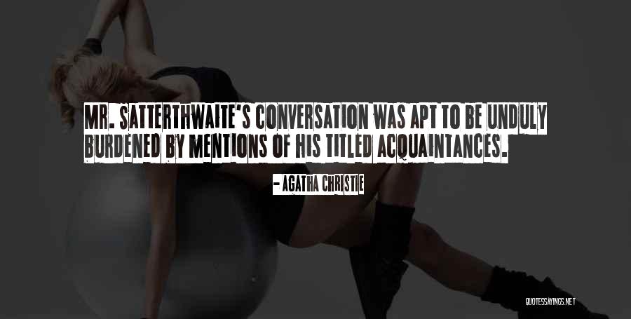 Titled Quotes By Agatha Christie Titled Quotes By Agatha Christie
