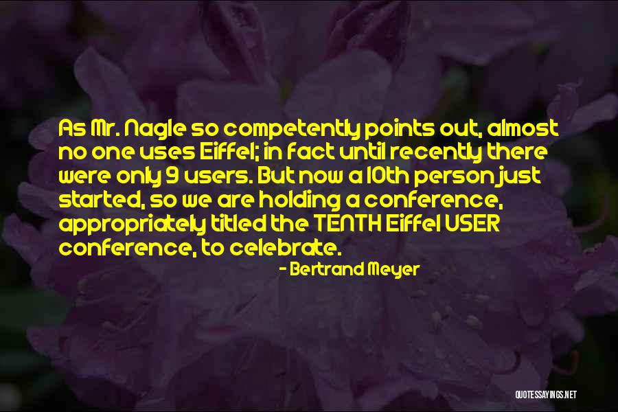Titled Quotes By Bertrand Meyer Titled Quotes By Bertrand Meyer