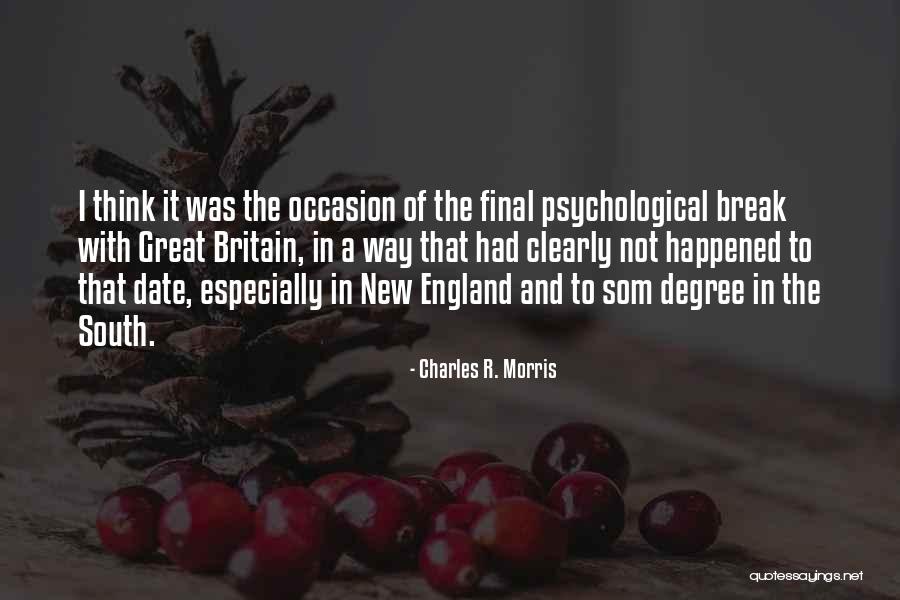 Tivoed Quotes By Charles R. Morris Tivoed Quotes By Charles R. Morris