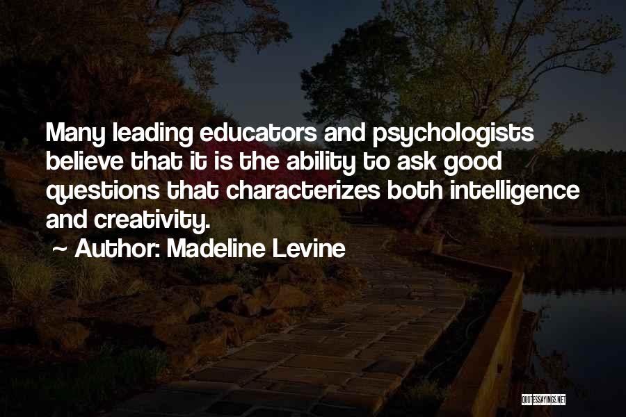 Tlemanf Quotes By Madeline Levine